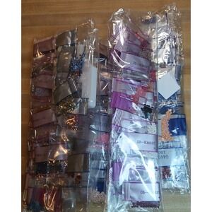 5 Packs Of Left Over Diamond Art Kits, 1 With Rhinestones